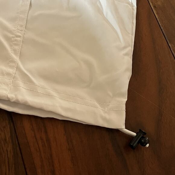 Champion Men's Hooded Windbreaker Jacket White Size 2XL - Picture 6 of 11